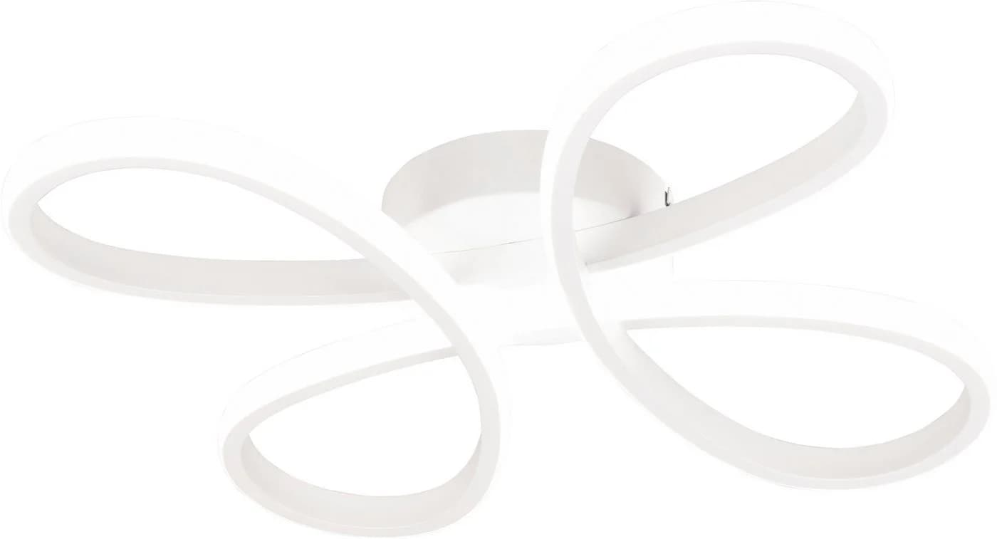 TRIO LEUCHTEN LED Deckenleuchte FLY Weiß Matt Dimmbar - Bild 2