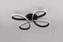 TRIO LEUCHTEN LED Deckenleuchte FLY Schwarz Matt Dimmbar Bild 1