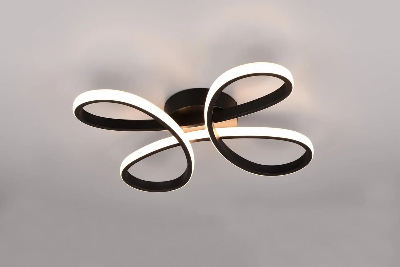 TRIO LEUCHTEN LED Deckenleuchte FLY Schwarz Matt Dimmbar - Bild 3