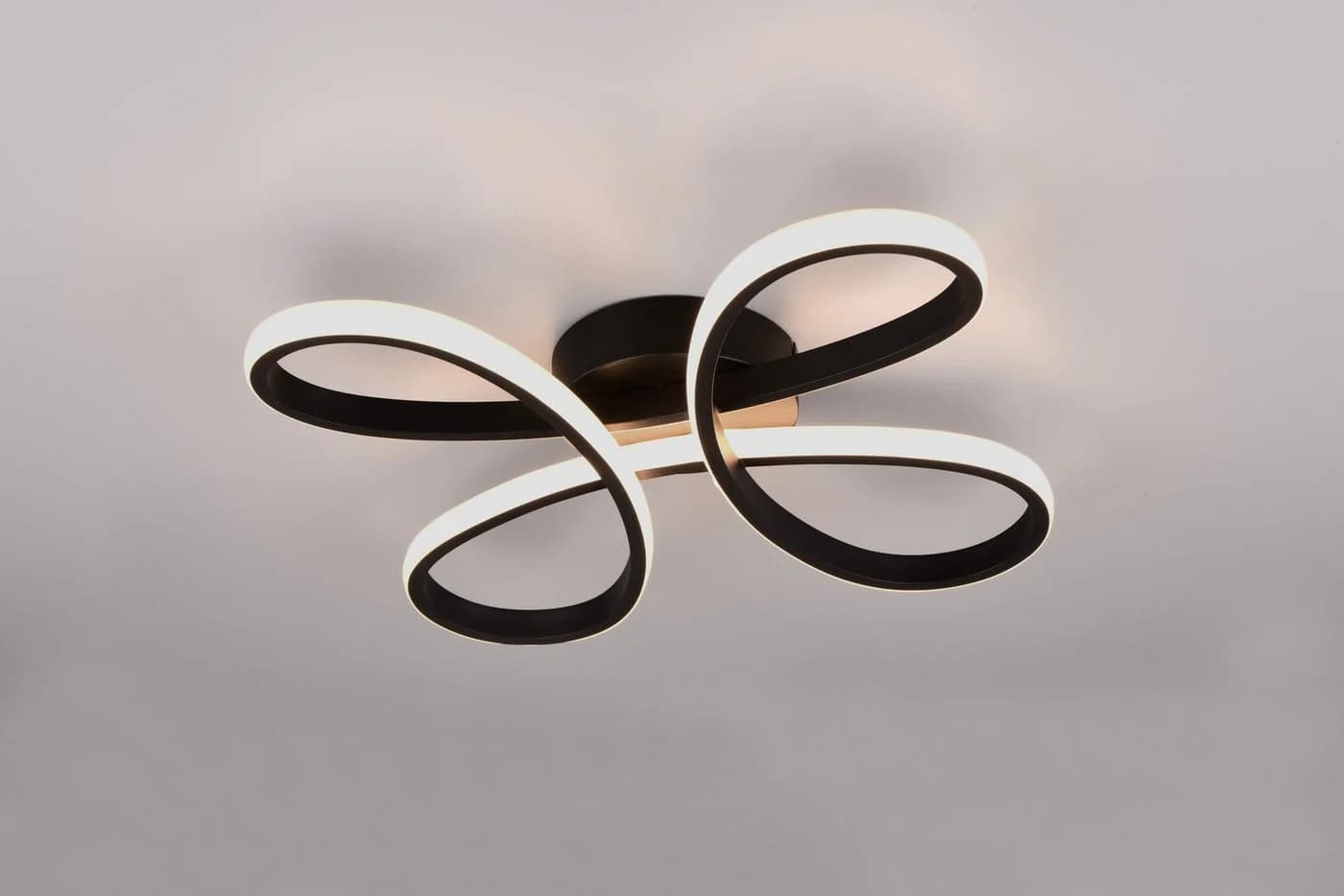 TRIO LEUCHTEN LED Deckenleuchte FLY Schwarz Matt Dimmbar - Bild 4