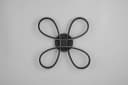 TRIO LEUCHTEN LED Deckenleuchte FLY Schwarz Matt Dimmbar Bild 5
