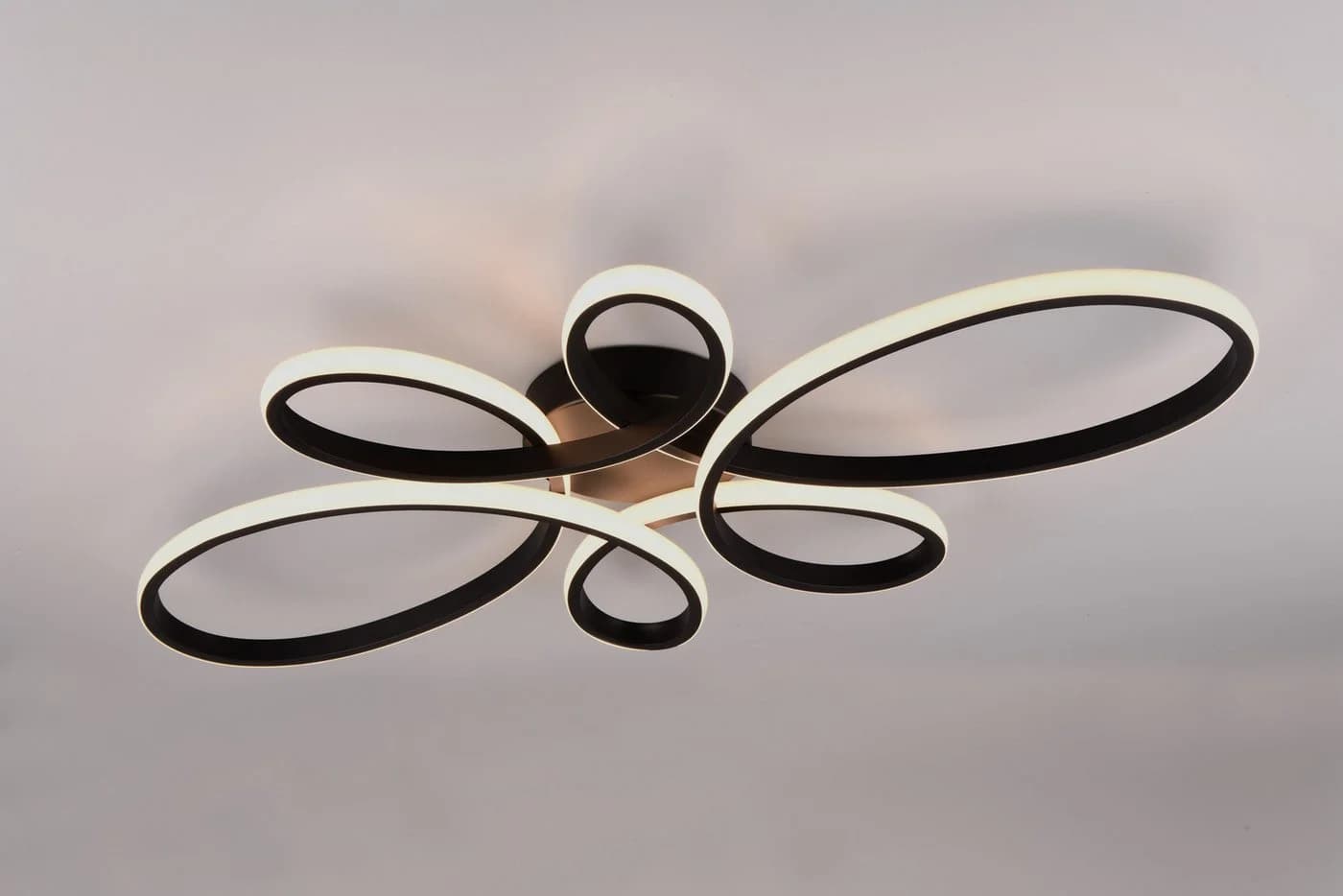 TRIO LEUCHTEN LED Deckenleuchte FLY Schwarz Matt Dimmbar - Bild 3