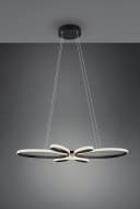 TRIO Leuchten LED Pendelleuchte FLY Dimmbar Schwarz Bild 3