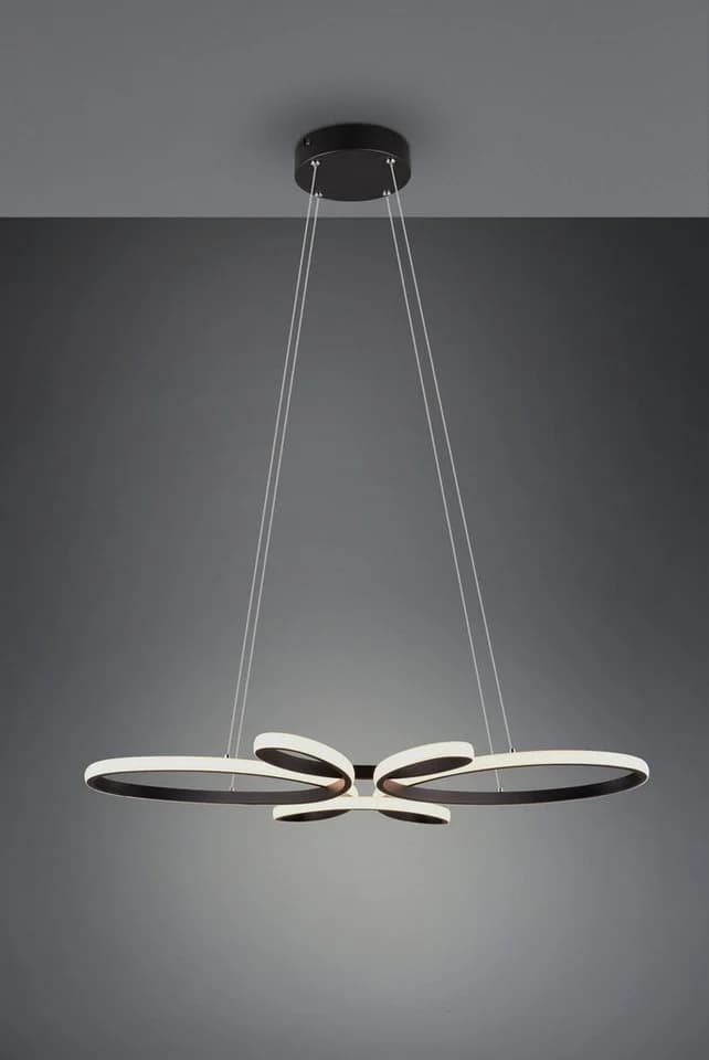 TRIO Leuchten LED Pendelleuchte FLY Dimmbar Schwarz - Bild 3