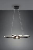 TRIO Leuchten LED Pendelleuchte FLY Dimmbar Schwarz Bild 4