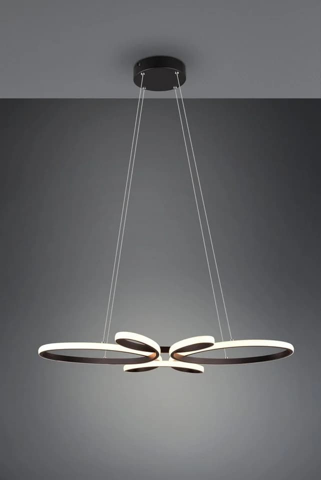 TRIO Leuchten LED Pendelleuchte FLY Dimmbar Schwarz - Bild 4
