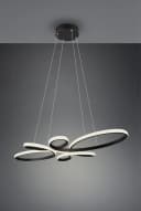 TRIO Leuchten LED Pendelleuchte FLY Dimmbar Schwarz Bild 5