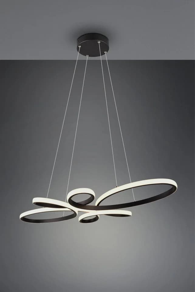 TRIO Leuchten LED Pendelleuchte FLY Dimmbar Schwarz - Bild 5