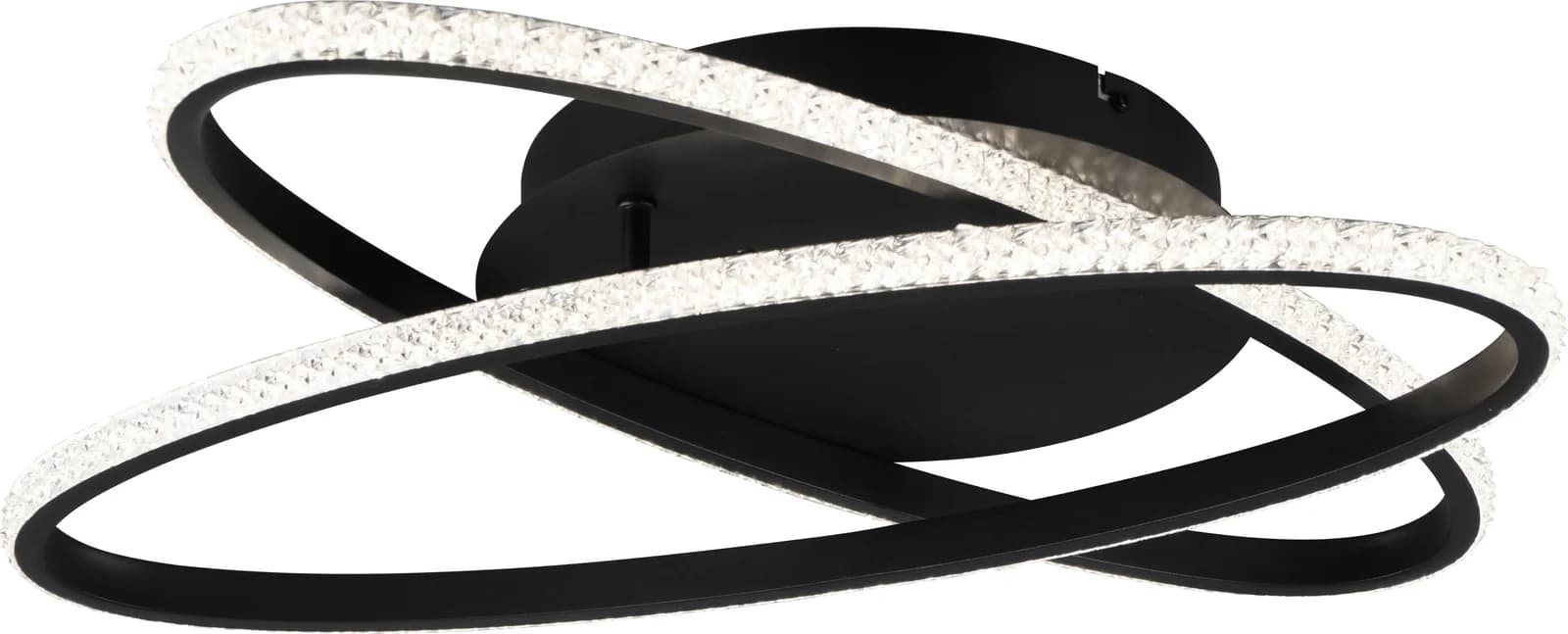 REALITY LEUCHTEN LED Deckenleuchte LANE Schwarz Matt Dimmbar