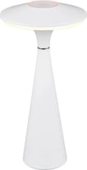 Reality Leuchten LED Tischleuchte TORREZ Weiß Matt Dimmbar USB-C Bild 2