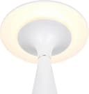Reality Leuchten LED Tischleuchte TORREZ Weiß Matt Dimmbar USB-C Bild 4