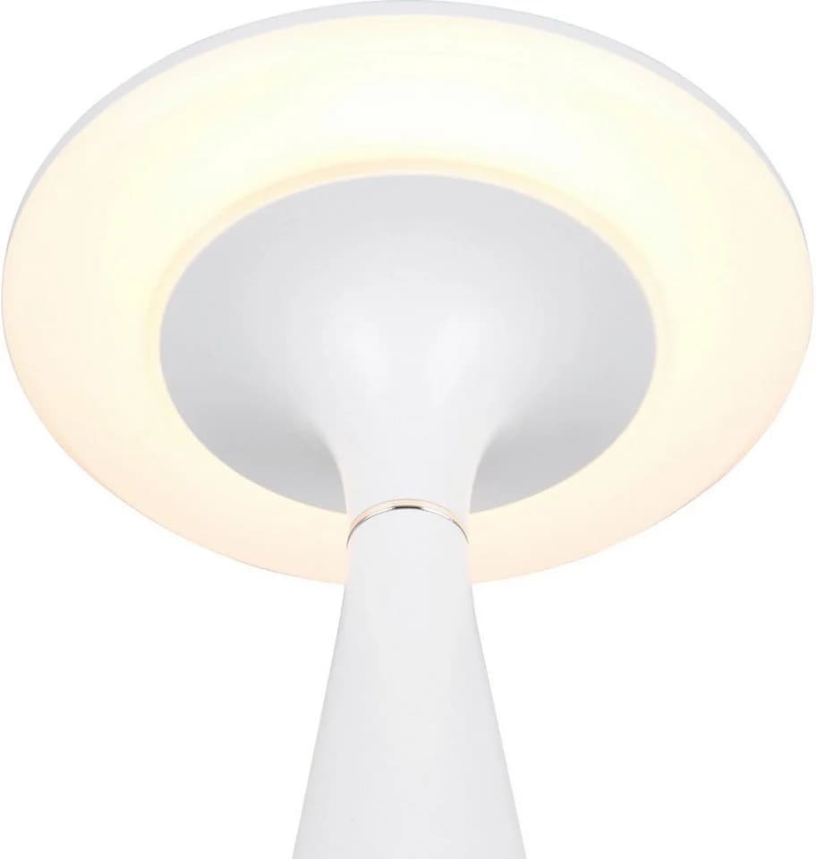 Reality Leuchten LED Tischleuchte TORREZ Weiß Matt Dimmbar USB-C - Bild 4