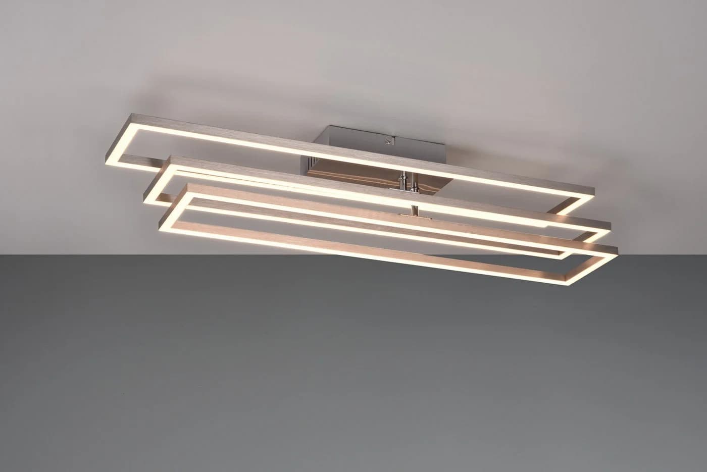 OTTO home LED Deckenleuchte Druell Grau Nickel Dimmbar CCT - Bild 4