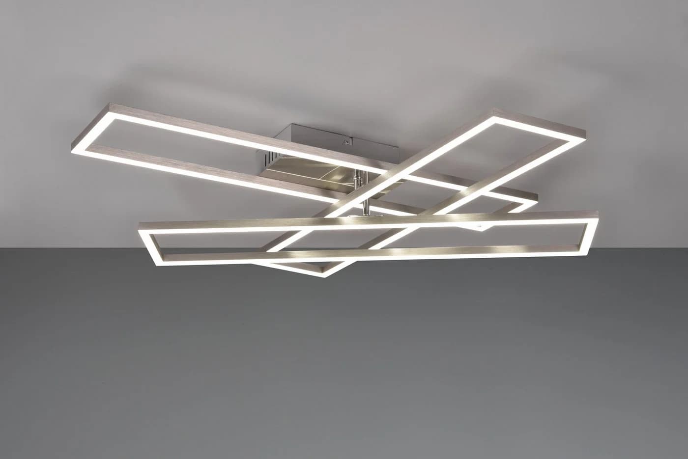 OTTO home LED Deckenleuchte Druell Grau Nickel Dimmbar CCT - Bild 5