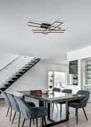 OTTO home LED Deckenleuchte Druell Schwarz Matt Schwenkbar Dimmbar Bild 1