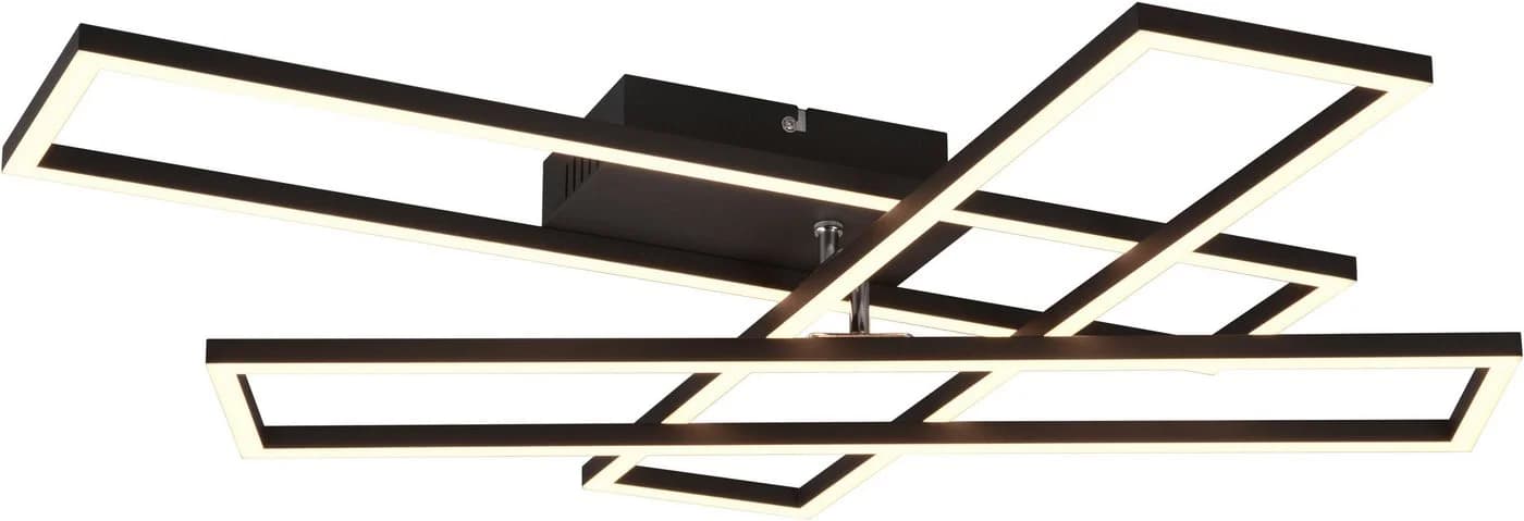 OTTO home LED Deckenleuchte Druell Schwarz Matt Schwenkbar Dimmbar - Bild 2