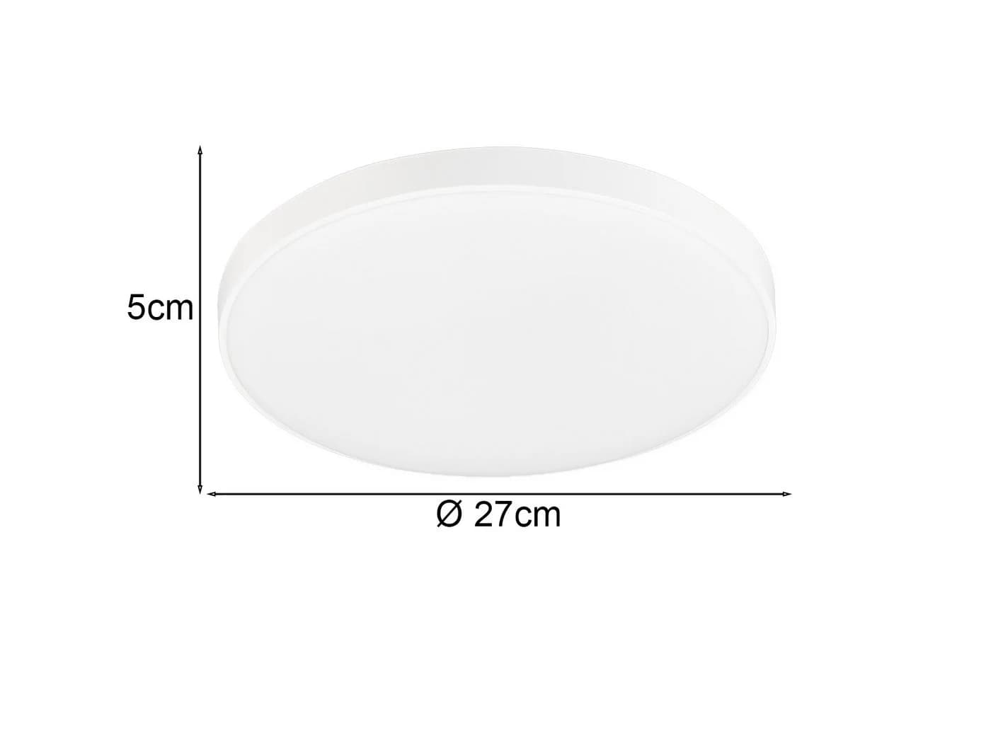 Reality Leuchten LED Deckenleuchte SPICA Weiß IP44 - Bild 3