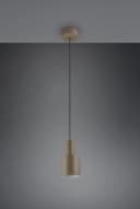TRIO Leuchten Pendelleuchte AGUDO Taupe Höhenverstellbar E27 Bild 2