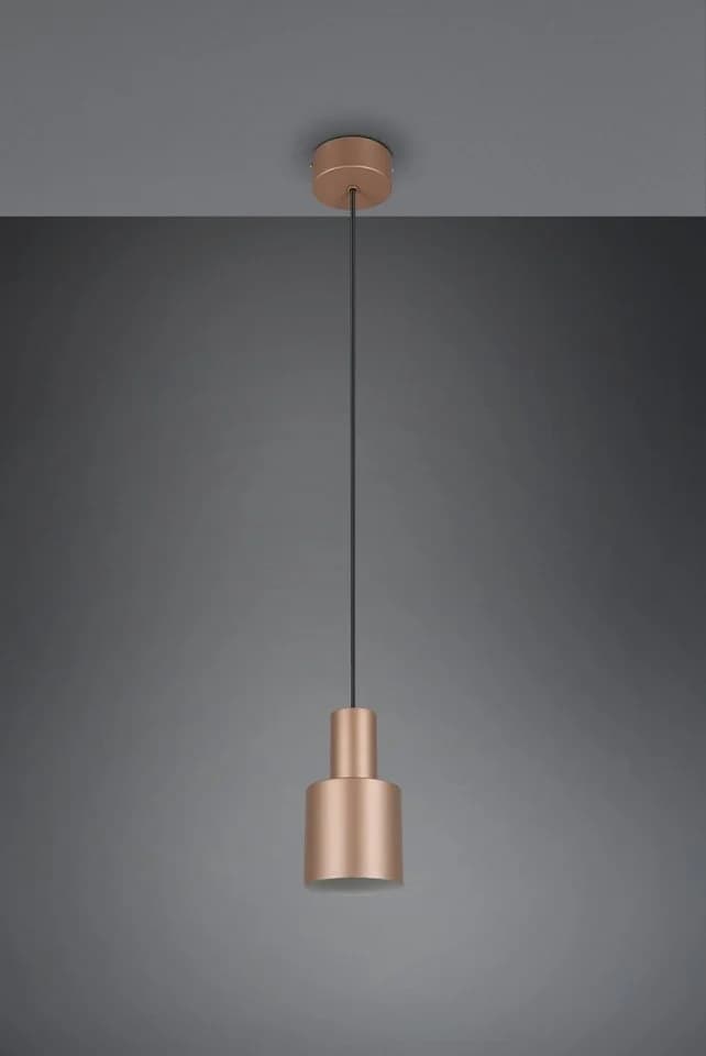 TRIO Leuchten Pendelleuchte AGUDO Braun Höhenverstellbar - Bild 3