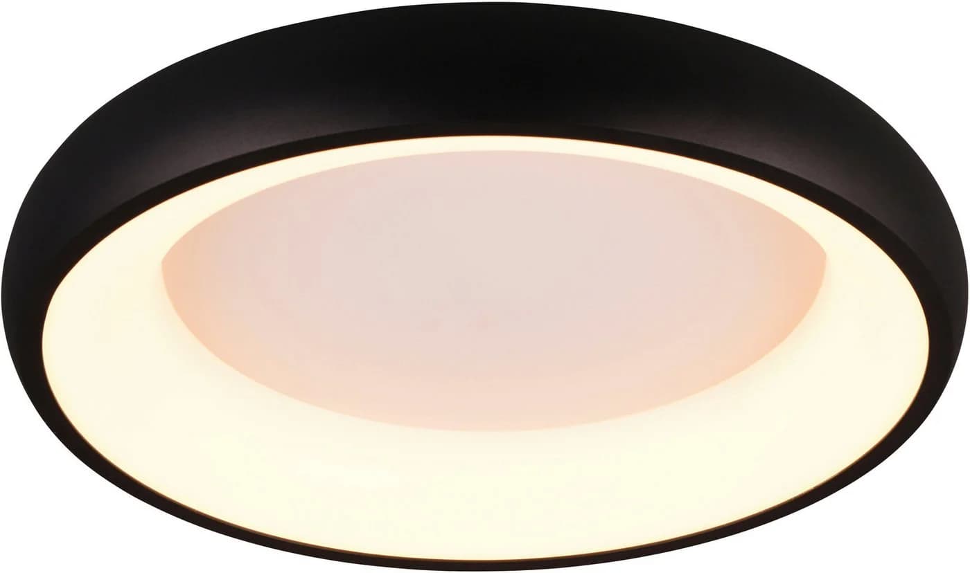 LED-Deckenlampe Cardona Ø 46,5 cm Schwarz Metall CCT - Bild 2