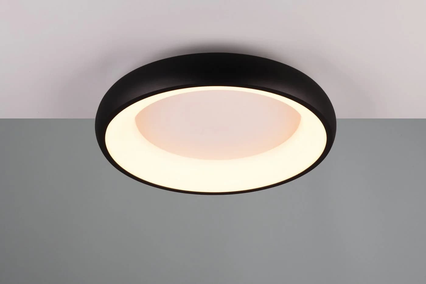 LED-Deckenlampe Cardona Ø 46,5 cm Schwarz Metall CCT - Bild 4