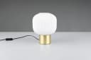 Trio Leuchten Schreibtischlampe DIVA, E27 Tischleuchte mit Glasschirm Ø 20cm Bild 1