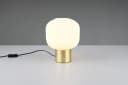 Trio Leuchten Schreibtischlampe DIVA, E27 Tischleuchte mit Glasschirm Ø 20cm Bild 3