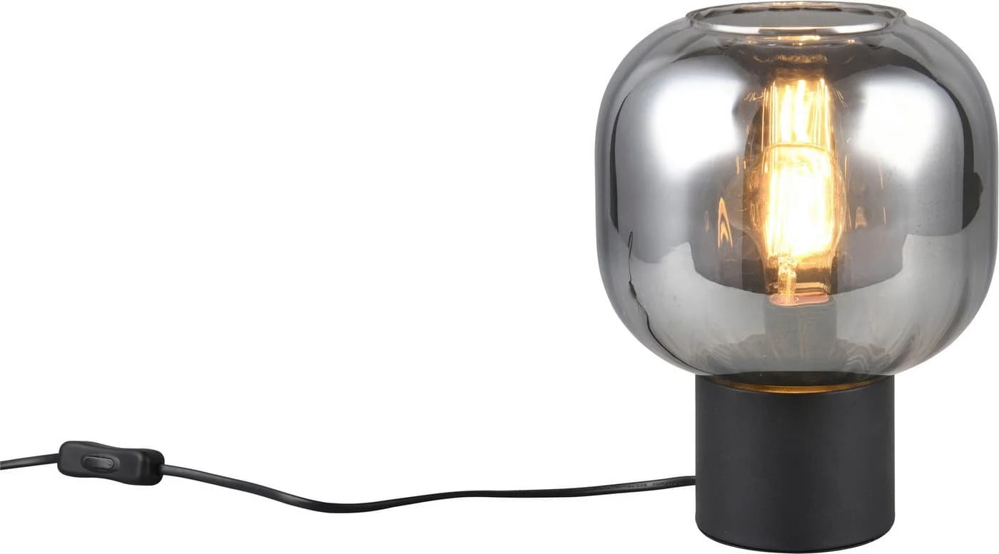 TRIO Leuchten Schreibtischlampe DIVA, E27 Tischleuchte mit Glasschirm Ø 20cm - Bild 2