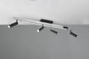 TRIO LEUCHTEN LED Deckenleuchte ZENO Ausziehbar Dimmbar CCT Grau/Schwarz Bild 5
