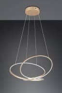 TRIO LEUCHTEN LED Pendelleuchte DARVIN Gold Dimmbar CCT Bild 1