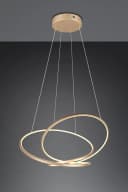 TRIO LEUCHTEN LED Pendelleuchte DARVIN Gold Dimmbar CCT Bild 4