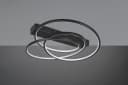 Trio Leuchten LED Deckenleuchte DARVIN Schwarz Matt Dimmbar CCT Bild 1