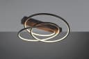 Trio Leuchten LED Deckenleuchte DARVIN Schwarz Matt Dimmbar CCT Bild 4