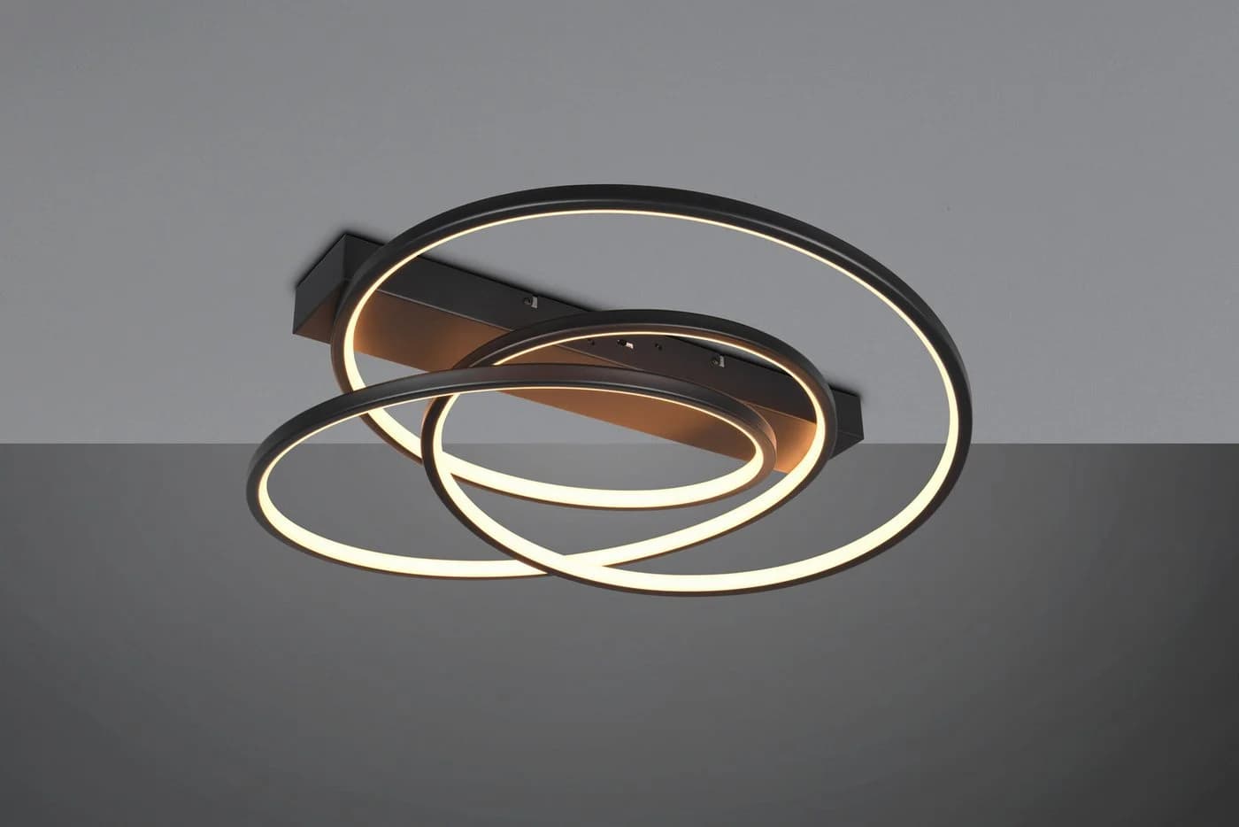 Trio Leuchten LED Deckenleuchte DARVIN Schwarz Matt Dimmbar CCT - Bild 4