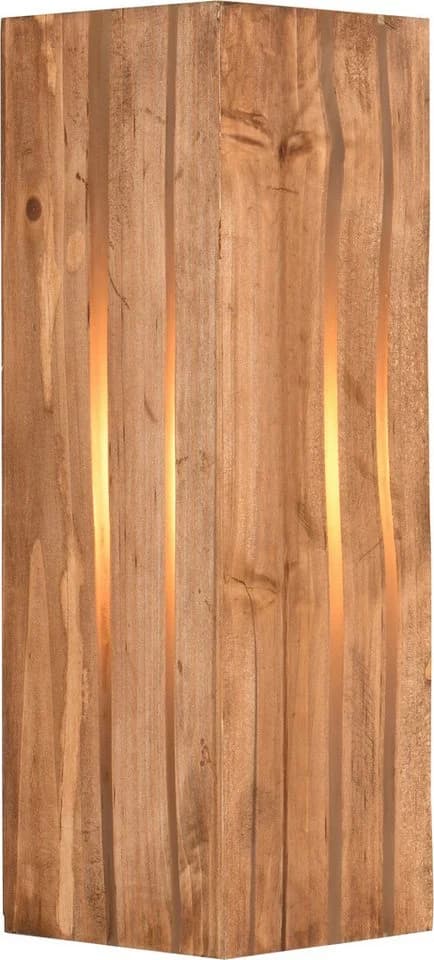 Trio Wandleuchte Karuni Natur Holz Metall E14 - Bild 2