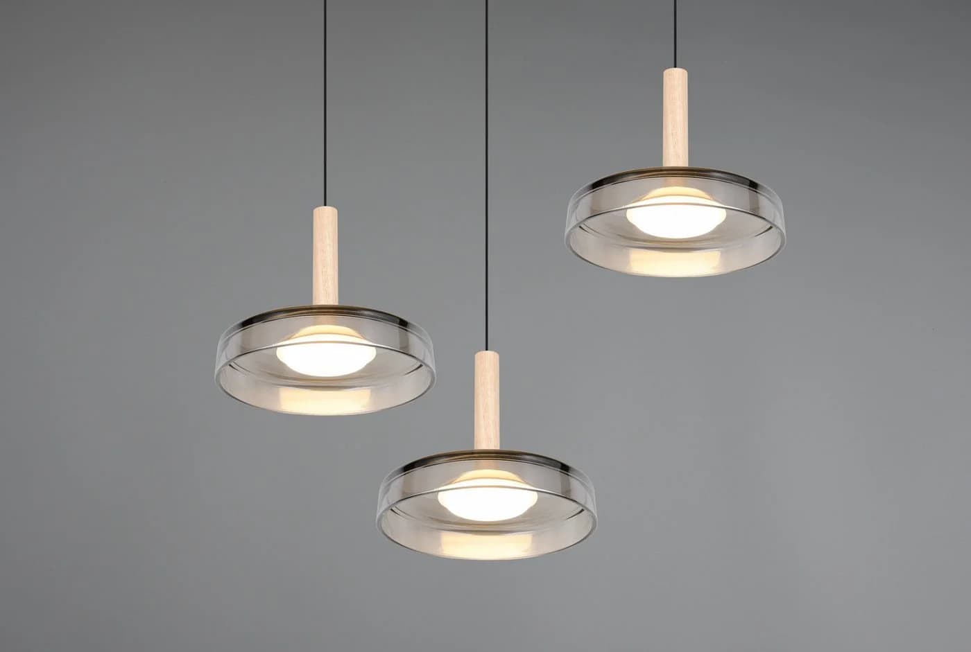 TRIO LEUCHTEN LED Pendelleuchte CELESTE Schwarz Dimmbar Höhenverstellbar - Bild 5