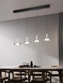 TRIO LEUCHTEN LED Pendelleuchte CELESTE Schwarz Dimmbar Höhenverstellbar Bild 1