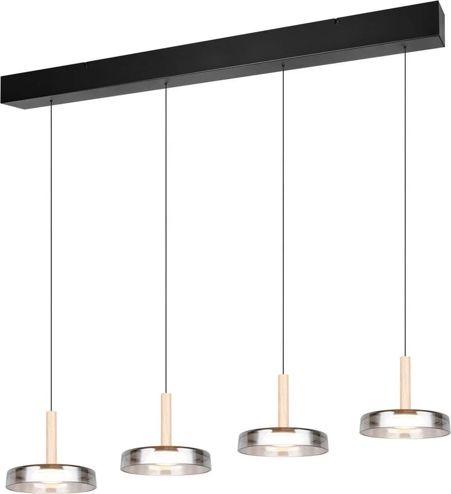 TRIO LEUCHTEN LED Pendelleuchte CELESTE Schwarz Dimmbar Höhenverstellbar - Bild 2