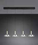TRIO LEUCHTEN LED Pendelleuchte CELESTE Schwarz Dimmbar Höhenverstellbar Bild 3