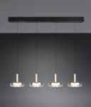 TRIO LEUCHTEN LED Pendelleuchte CELESTE Schwarz Dimmbar Höhenverstellbar Bild 4