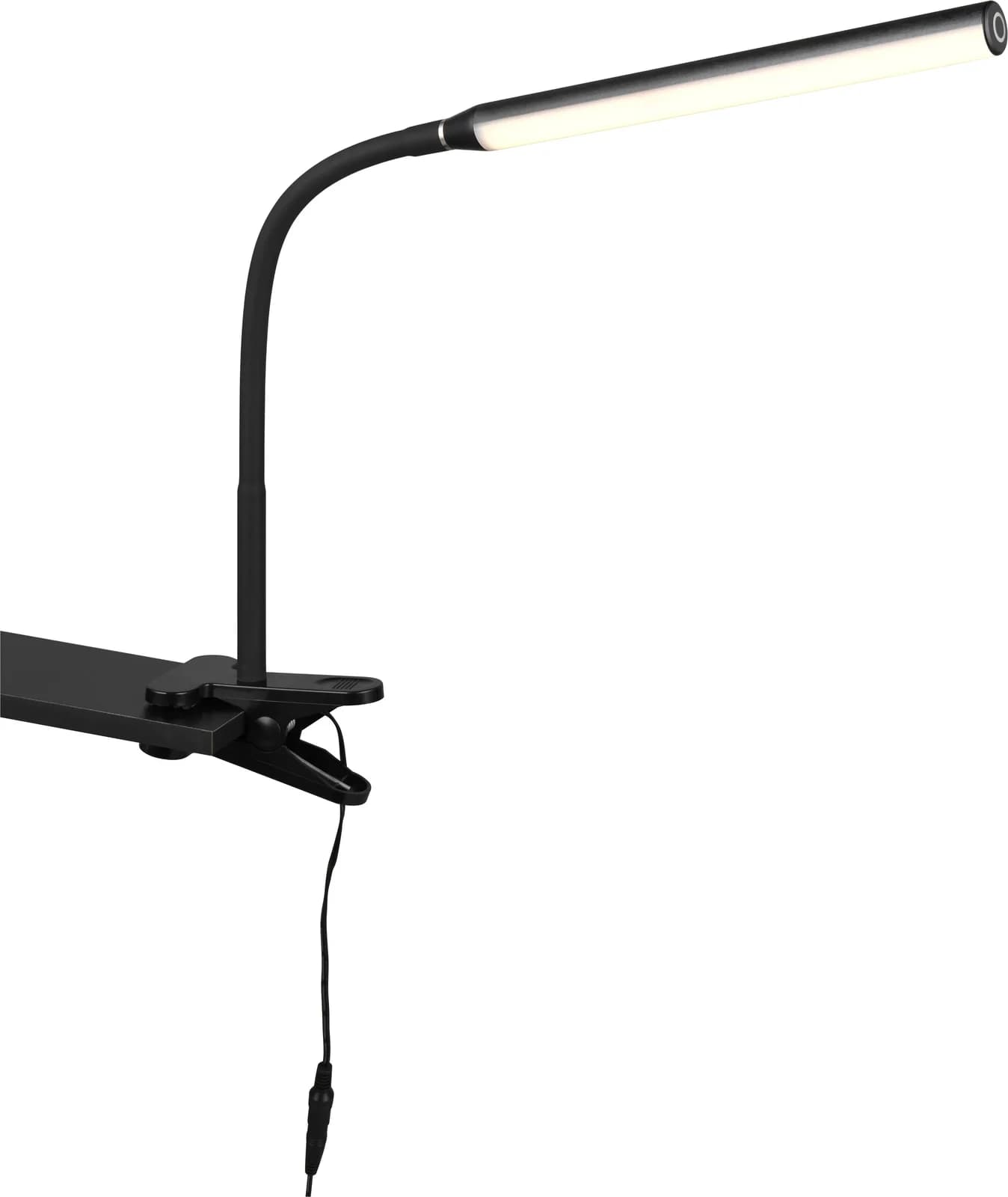 REALITY LEUCHTEN LED Klemmleuchte NEVADA Schwarz Matt Dimmbar CCT