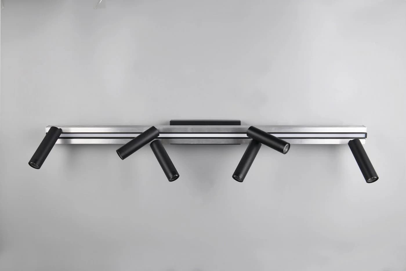 Trio Leuchten LED Deckenleuchte ZENO Grau/Schwarz Ausziehbar Dimmbar - Bild 3