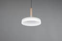 TRIO LEUCHTEN LED Pendelleuchte CELESTE dimmbar braun Metall Glas Bild 4