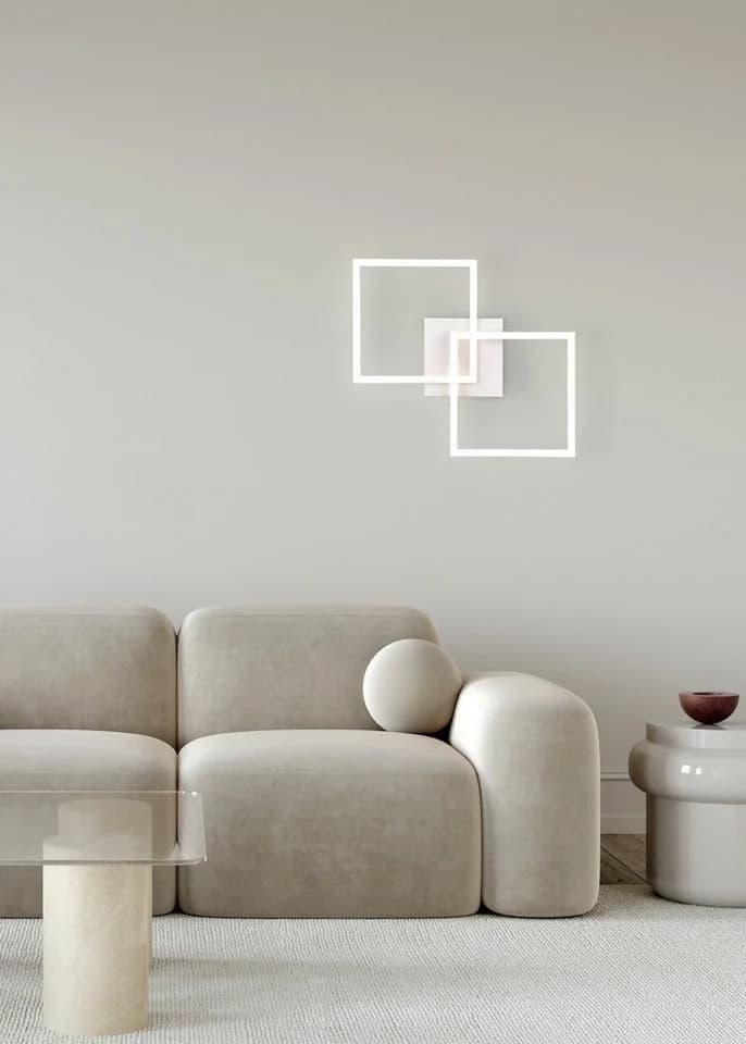 MY HOME LED Deckenleuchte ANTJE Weiß Schwenkbar