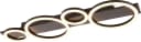 REALITY LEUCHTEN LED-Deckenleuchte Lumos Metall 3000 K 72 cm Bild 2