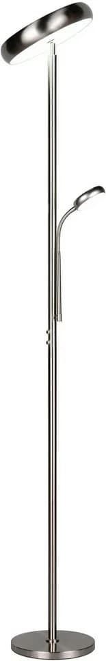 Reality Leuchten LED Stehlampe PALERMO 27,5W 2000 Lumen Nickel matt - Bild 3