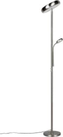 Reality Leuchten LED Stehlampe PALERMO 27,5W 2000 Lumen Nickel matt Bild 4