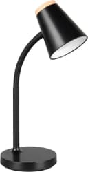 Reality Leuchten LED Tischleuchte PONGO Schwarz 4,5W 500 Lumen 3000K Bild 1