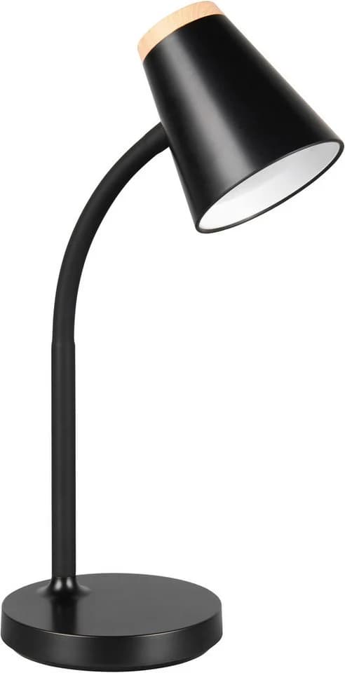 Reality Leuchten LED Tischleuchte PONGO Schwarz 4,5W 500 Lumen 3000K