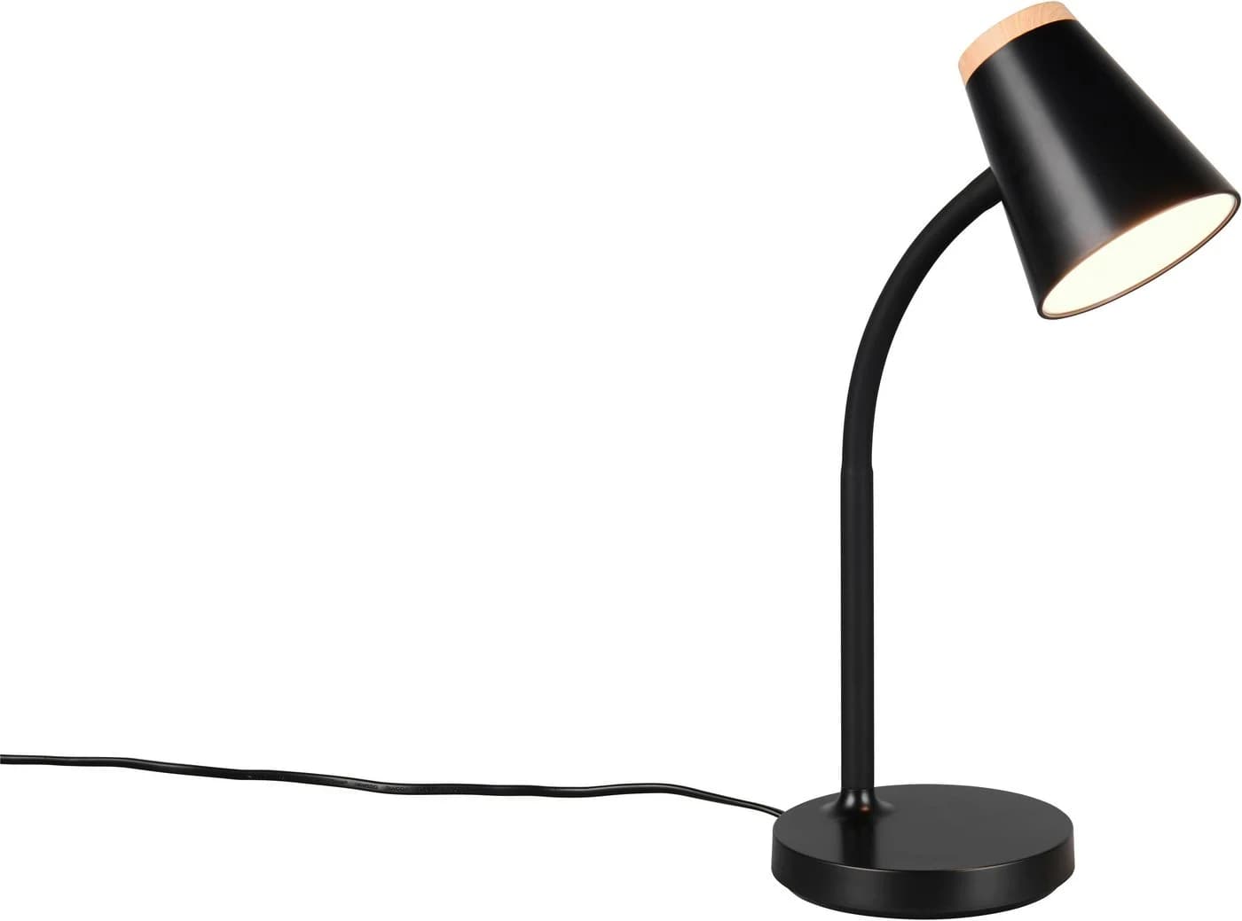 Reality Leuchten LED Tischleuchte PONGO Schwarz 4,5W 500 Lumen 3000K - Bild 3